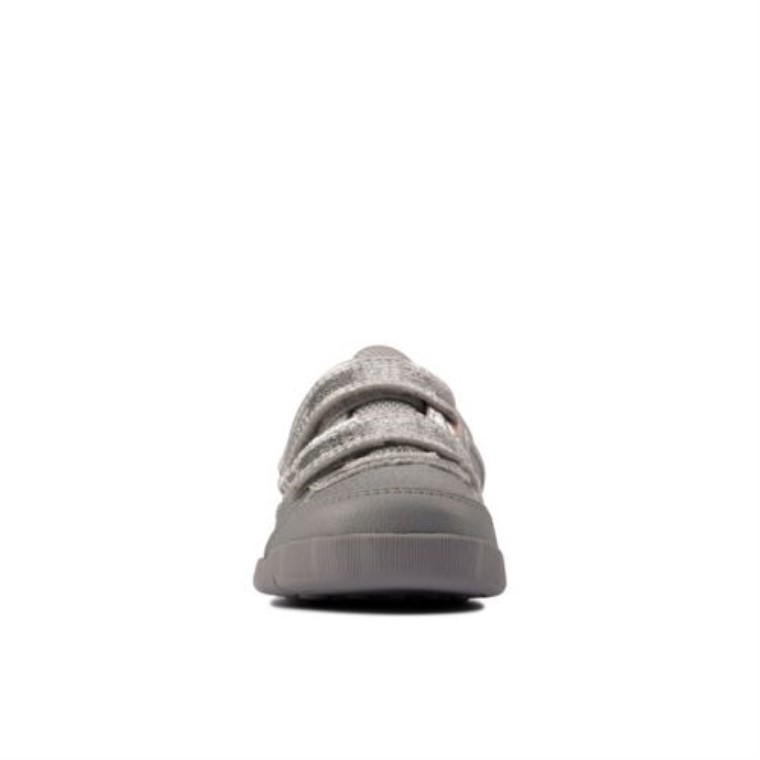 Cuero Plata Clarks Rex Quest Fst H Fit