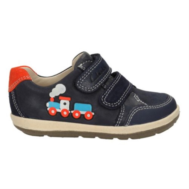 Suavemente Tom Fst F Ajuste Clarks Azul Marino Cuero