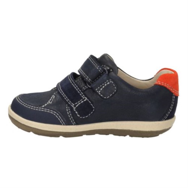 Suavemente Tom Fst F Ajuste Clarks Azul Marino Cuero