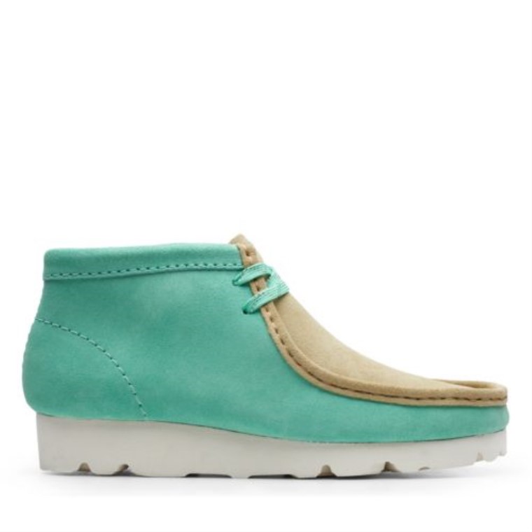 Menta Verde Clarks Wallabee Gen