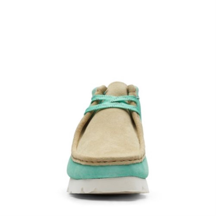 Menta Verde Clarks Wallabee Gen