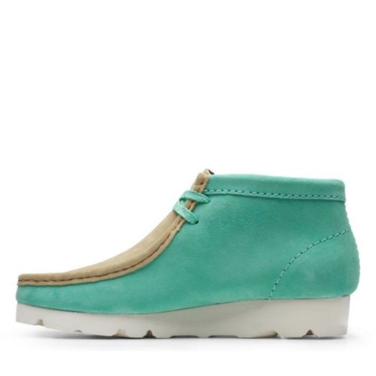 Menta Verde Clarks Wallabee Gen