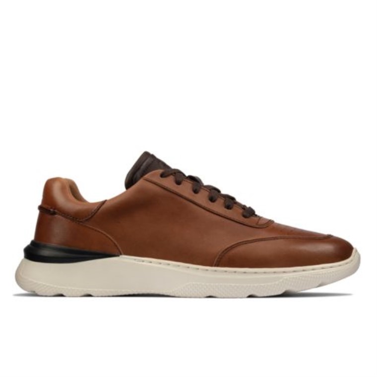 Sprint Lite Encaje Clarks Bronceado Cuero
