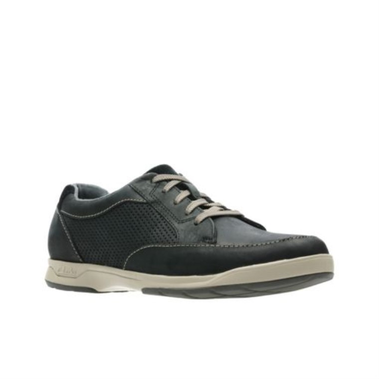 Stafford Park5 Negro Nubuck Clarks