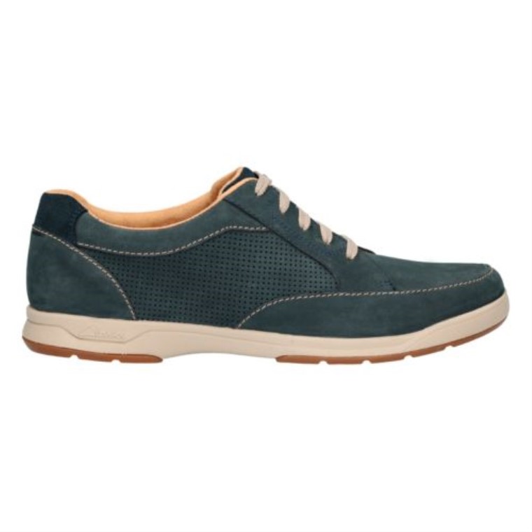 Stafford Park5 Azul Marino Nubuck Clarks