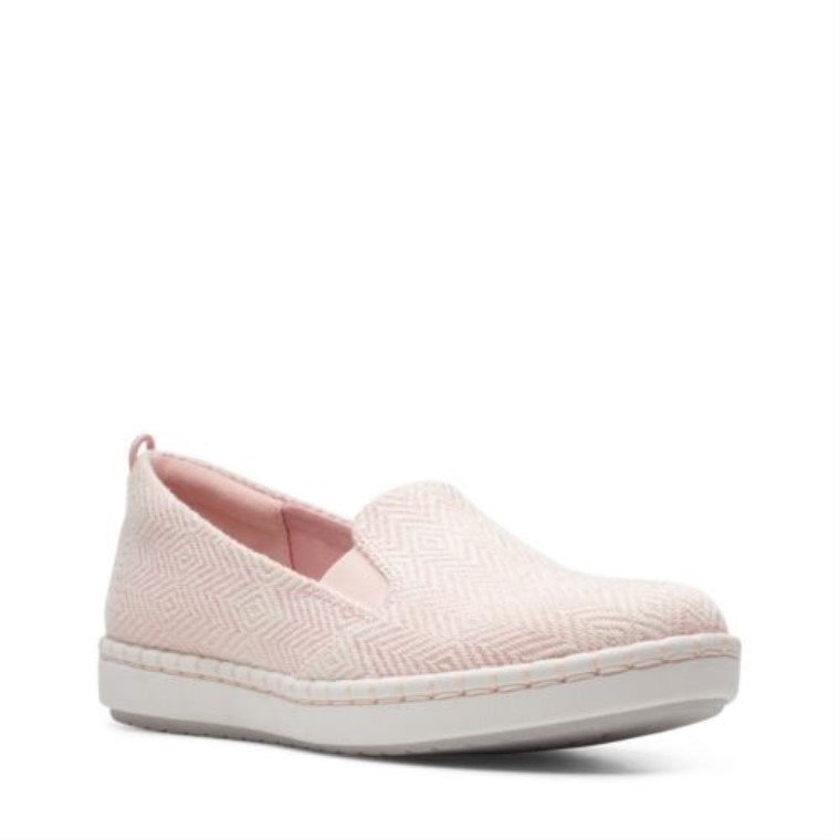 Step G Low Slip Rosa Textil Clarks