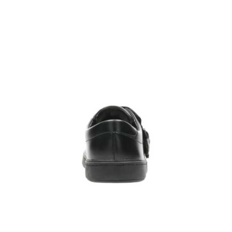 Street Stride Jnr G Fit Clarks Cuero Negro