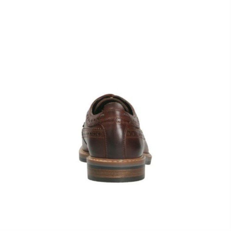 Pitney Límite De Cuero Marrón Clarks