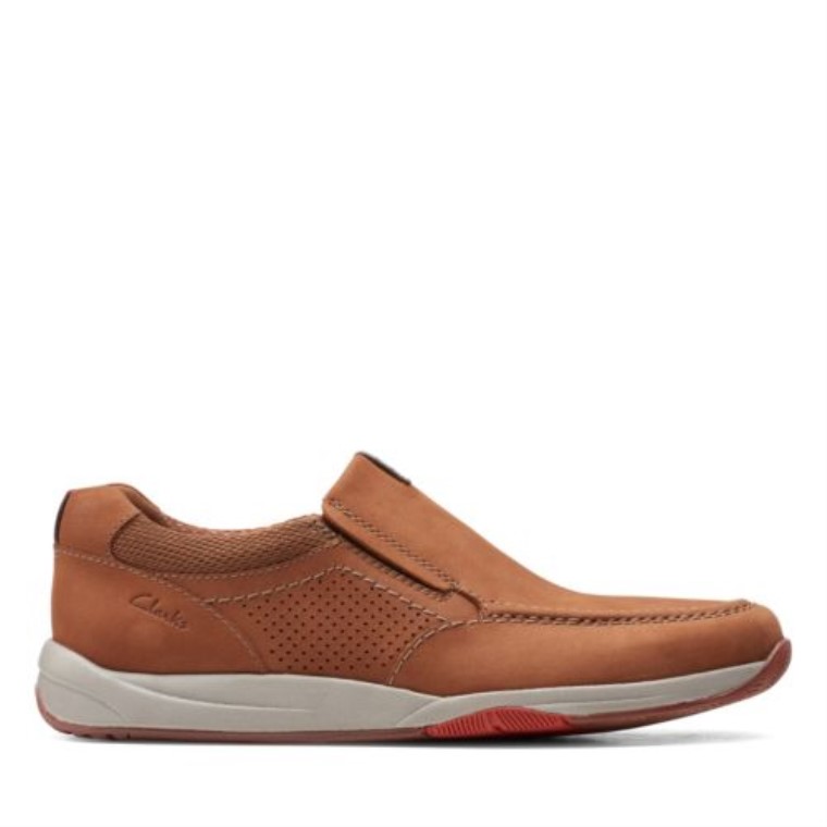 Nobuk Bronceado Langton Step Clarks