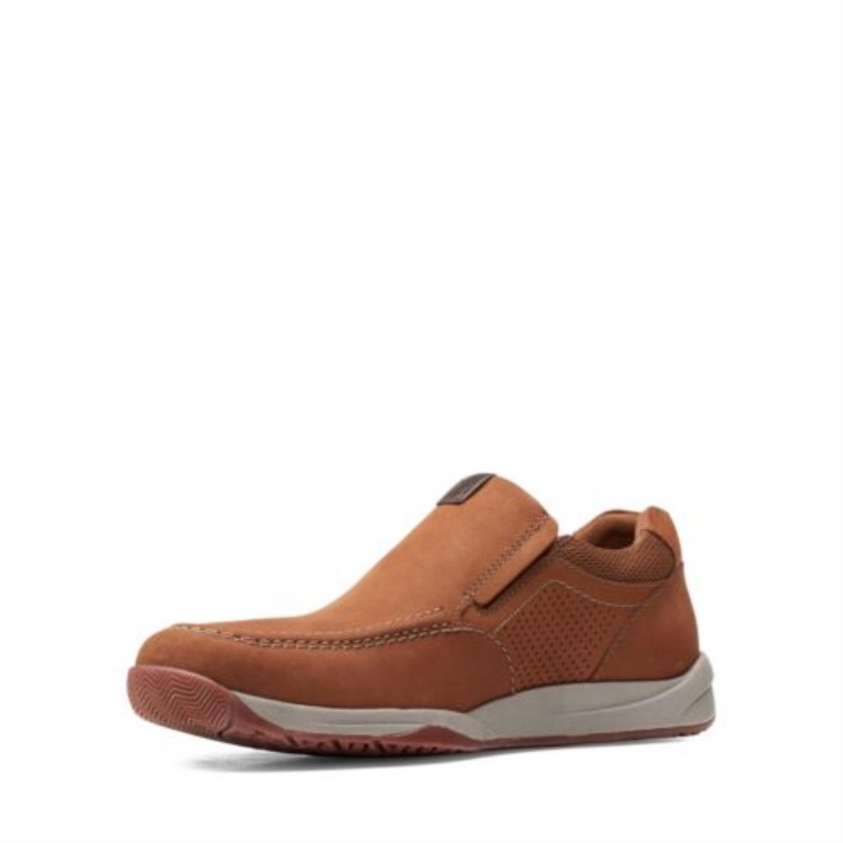 Nobuk Bronceado Langton Step Clarks
