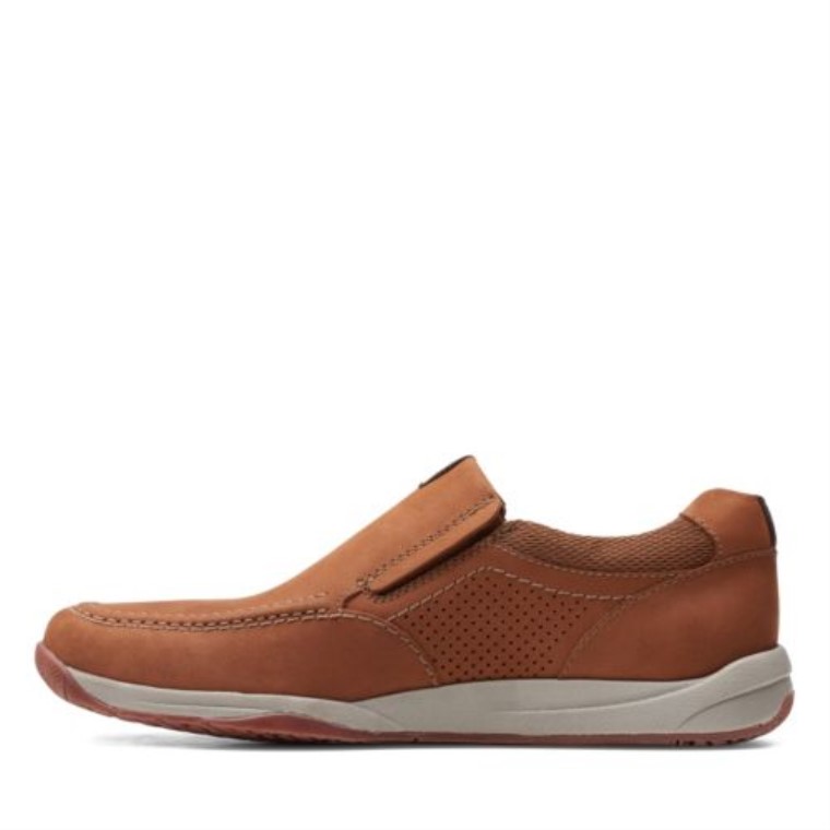 Nobuk Bronceado Langton Step Clarks