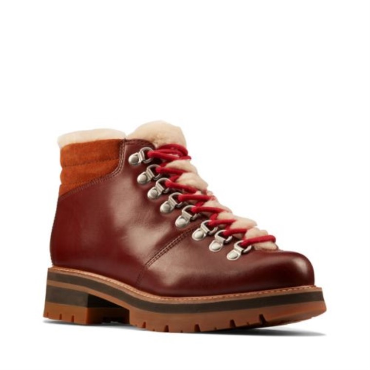 Tan Wlined Lea Clarks Orianna Alpine