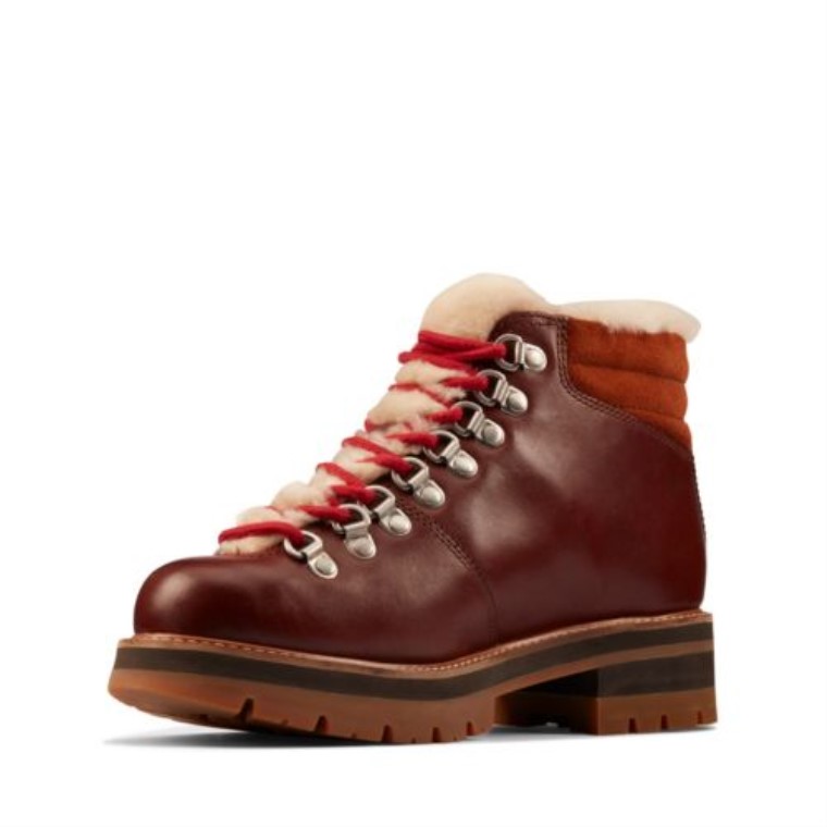 Tan Wlined Lea Clarks Orianna Alpine