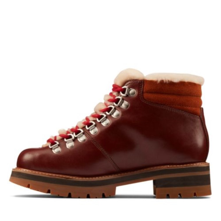 Tan Wlined Lea Clarks Orianna Alpine