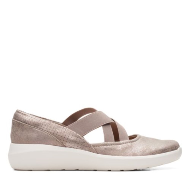 Taupe Metalizado Kayleigh Cove Clarks