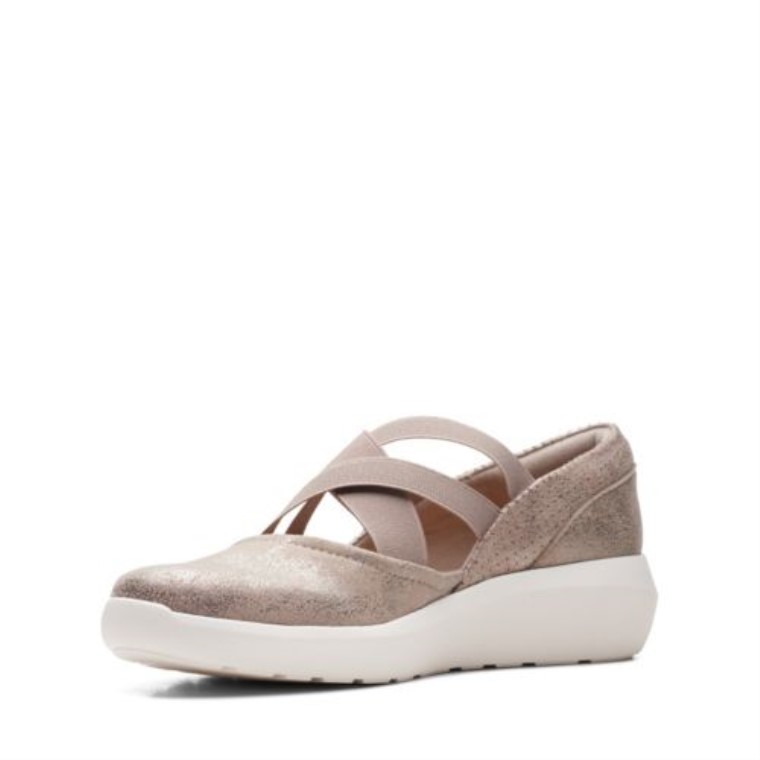 Taupe Metalizado Kayleigh Cove Clarks