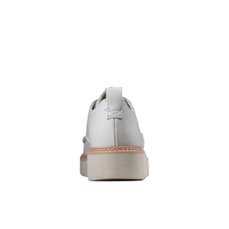 Rastro Caminar Cuero Blanco Clarks