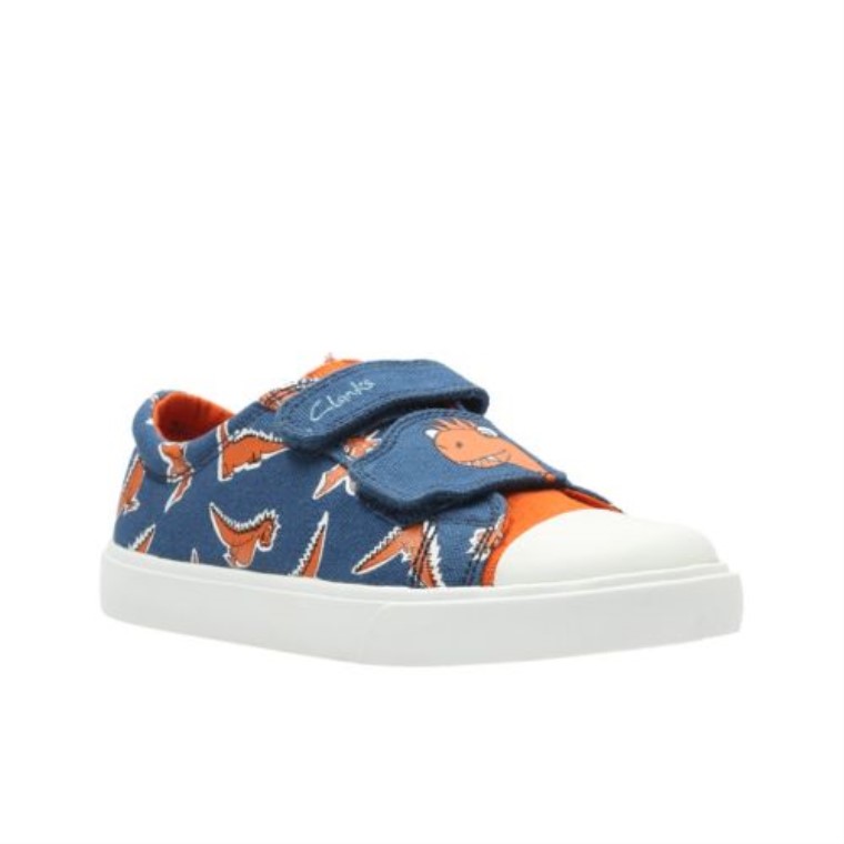 Tricer Rugido Inf Ajuste Azul Clarks