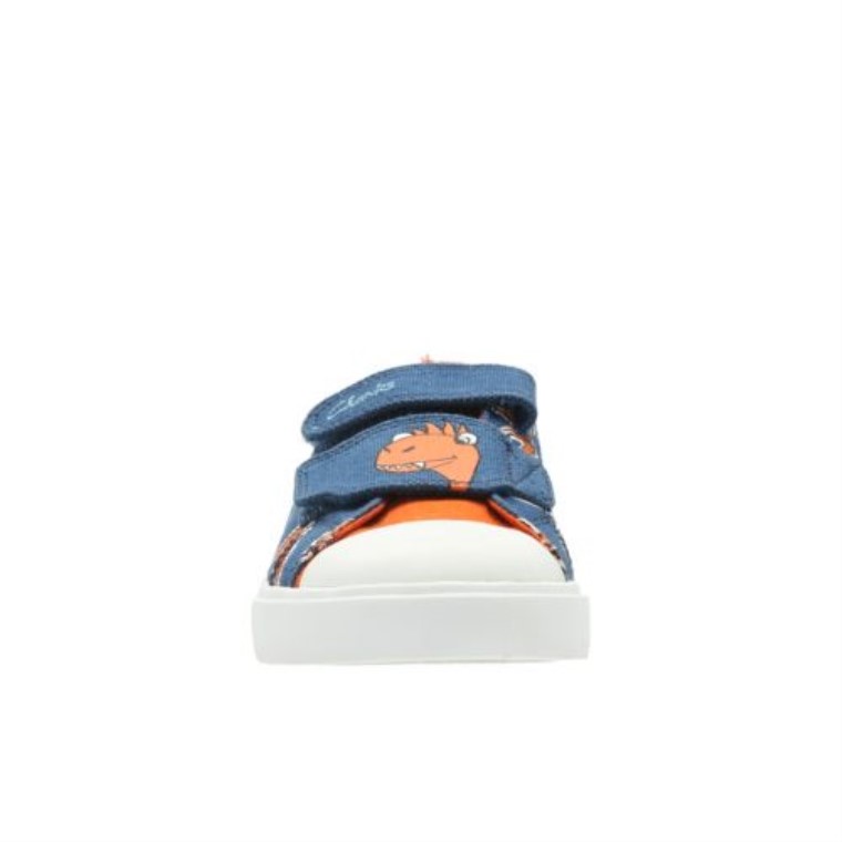 Tricer Rugido Inf Ajuste Azul Clarks