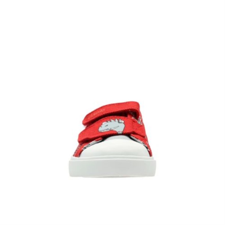 Tricer Rugido Inf G Ajuste Clarks Rojo