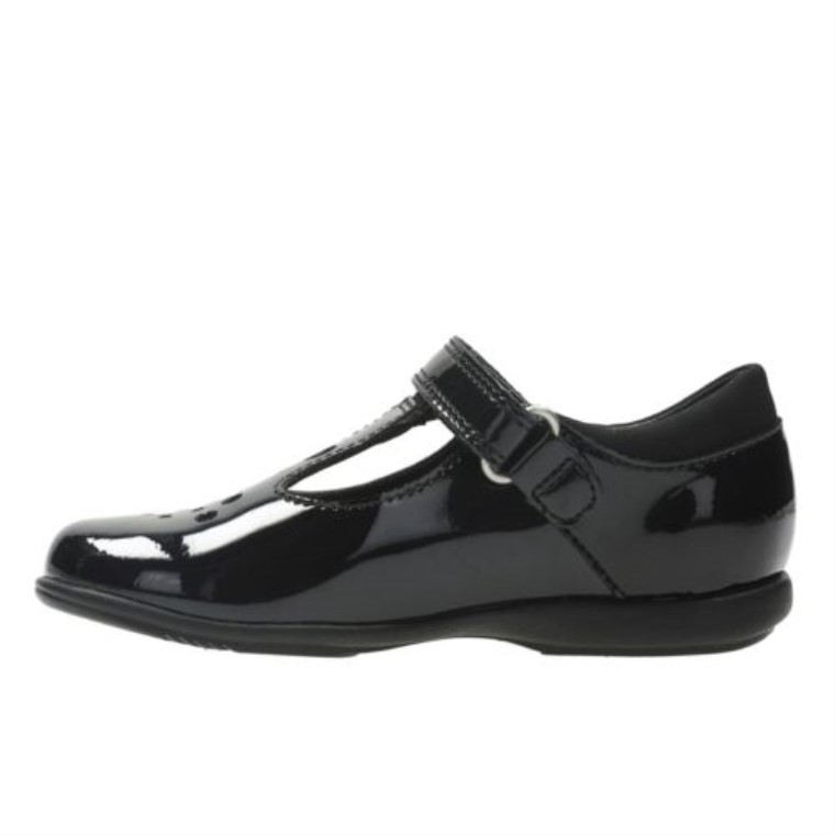 Trixi Pip Pre F Fit Negro Charol Clarks