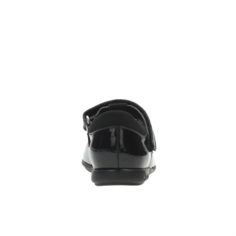Trixi Pip Pre F Fit Negro Charol Clarks