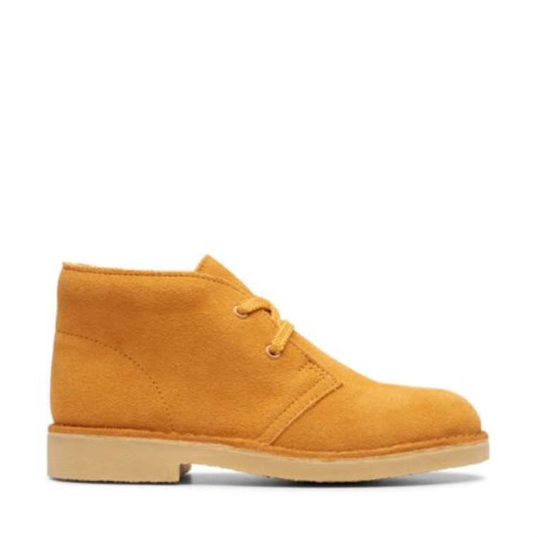 Cúrcuma Clarks Desert Bootjnr G Fit
