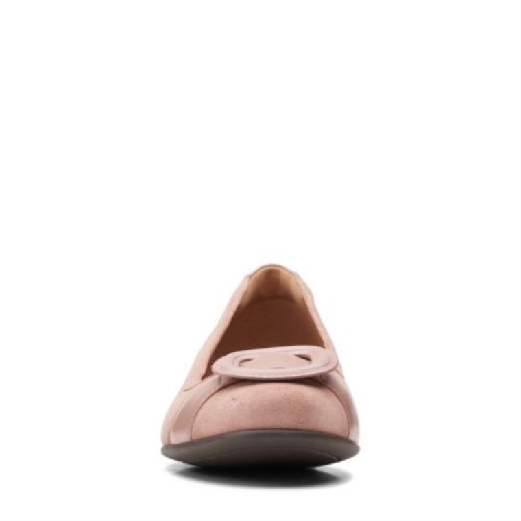 A Blush Cove Clarks Polvo Rosa Combi
