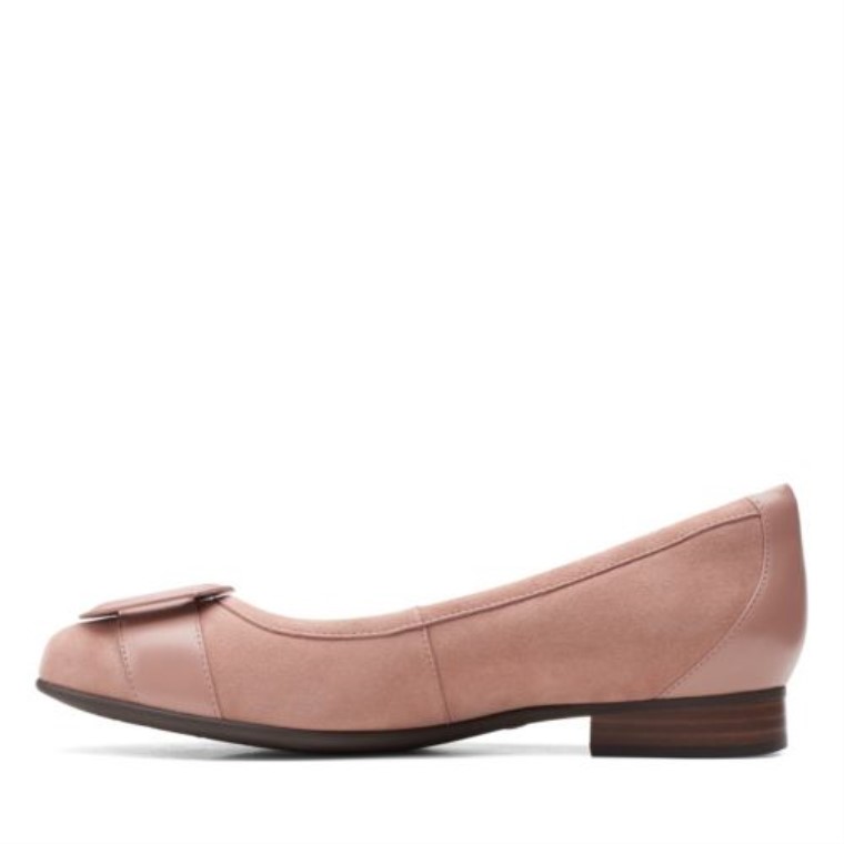 A Blush Cove Clarks Polvo Rosa Combi