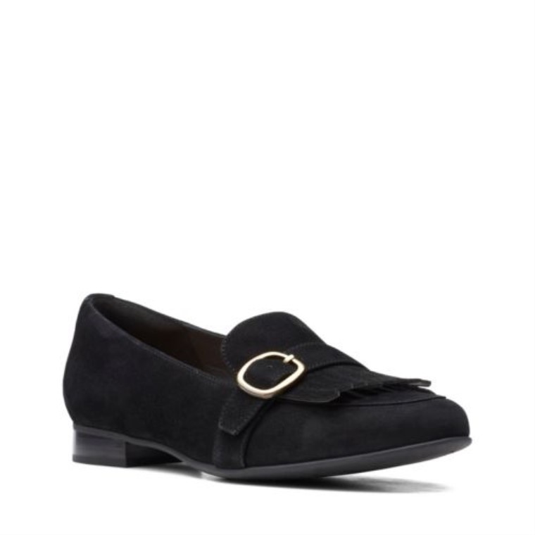 Un Rubor Fama Clarks Ante Negro