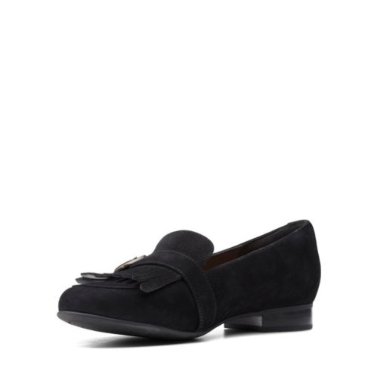 Un Rubor Fama Clarks Ante Negro