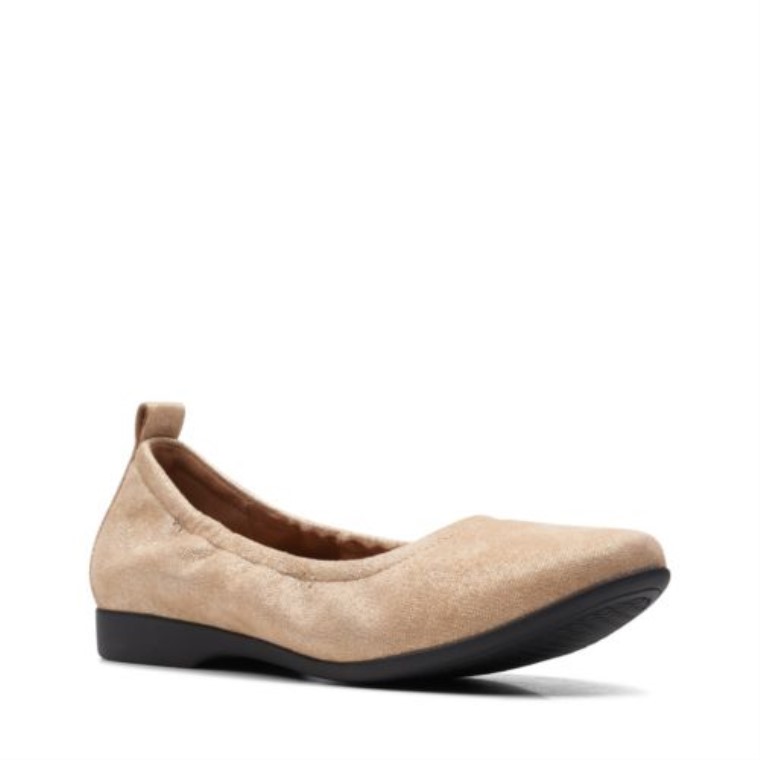 Un Darcey Vibe Clarks Oro Metálico