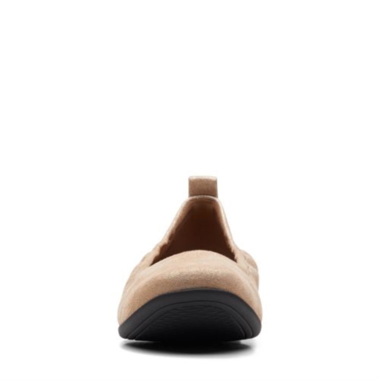 Un Darcey Vibe Clarks Oro Metálico