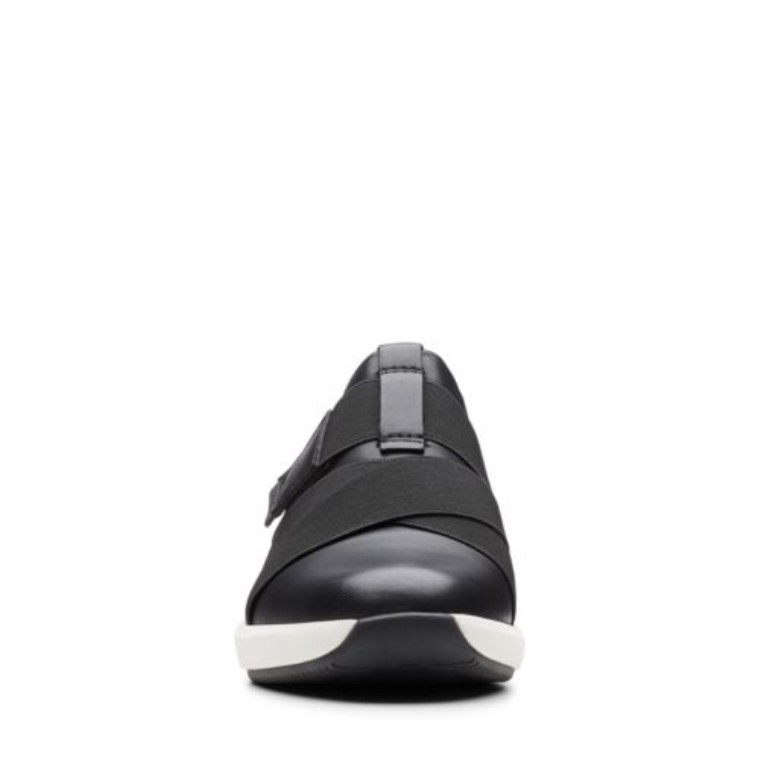 Correa Un Rio Clarks Cuero Negro