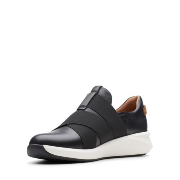 Correa Un Rio Clarks Cuero Negro