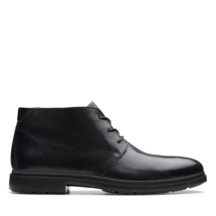 Un Sastre Mid Cuero Negro Clarks