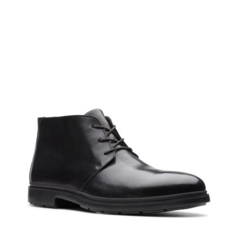 Un Sastre Mid Cuero Negro Clarks