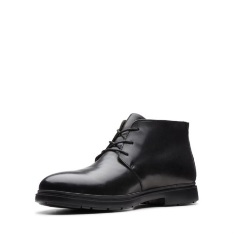 Un Sastre Mid Cuero Negro Clarks