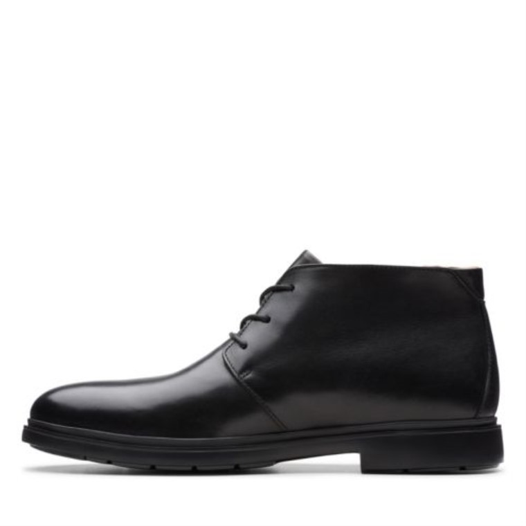 Un Sastre Mid Cuero Negro Clarks