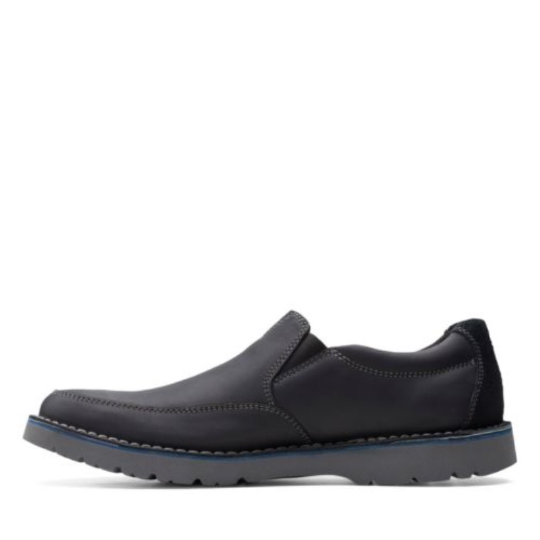 Vargo Paso Cuero Negro Clarks