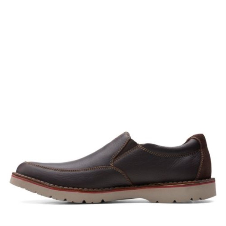 Vargo Paso Clarks Cuero Marron