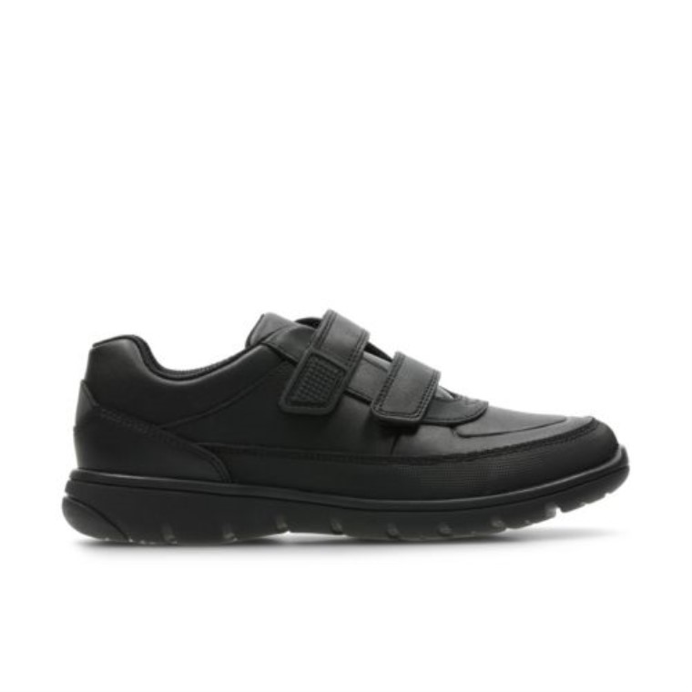 Venture Walk Inf H Fit Clarks Cuero Negro