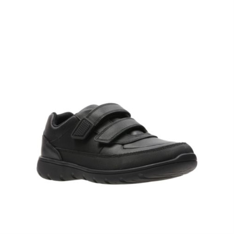 Venture Walk Inf H Fit Clarks Cuero Negro