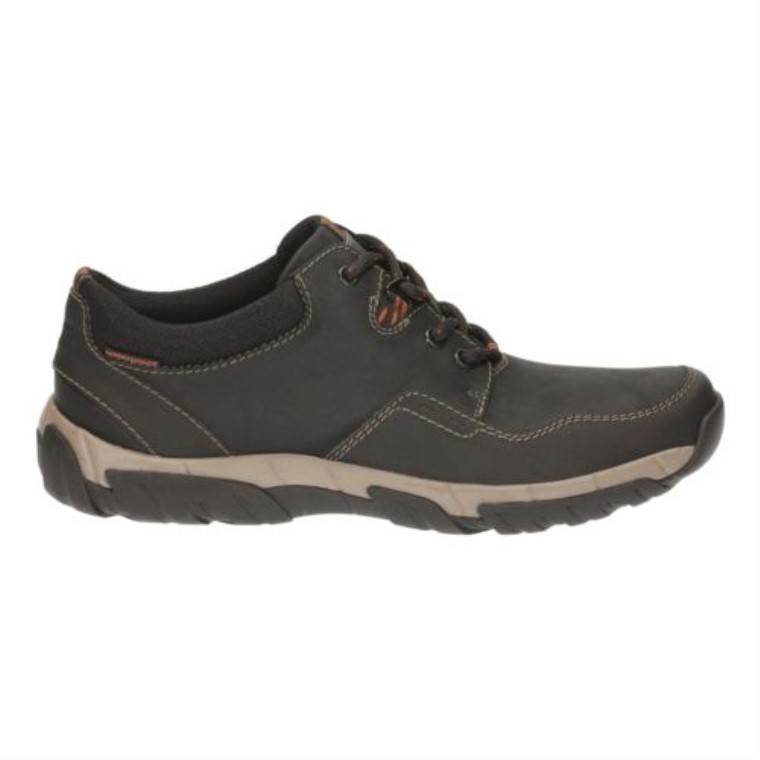 Borde Walbeck Clarks Cuero Negro