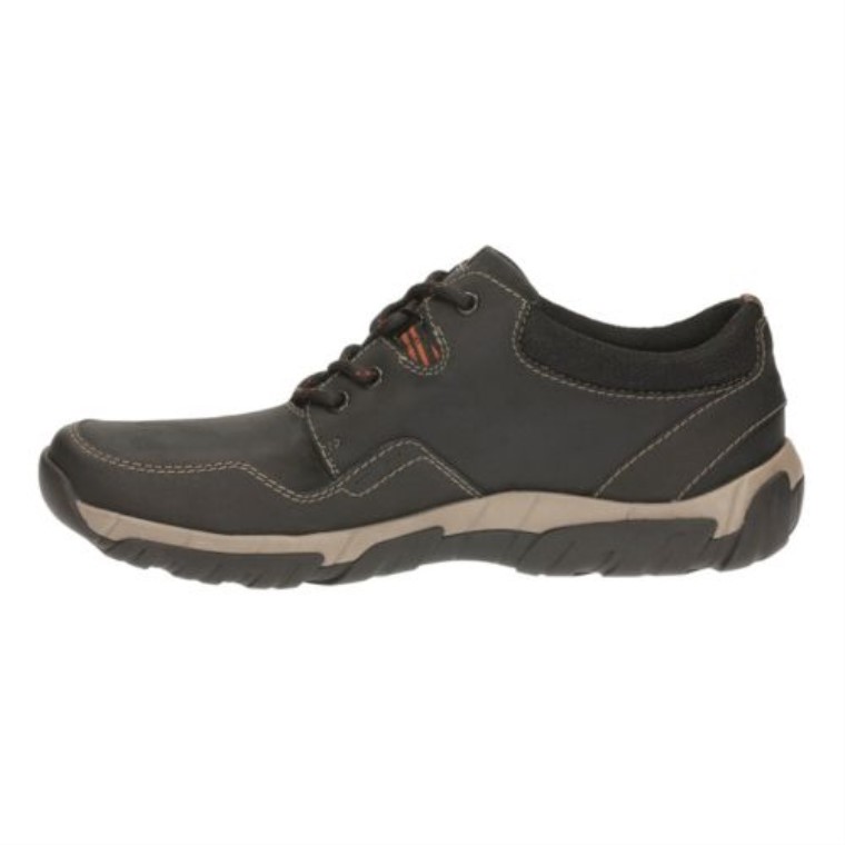 Borde Walbeck Clarks Cuero Negro