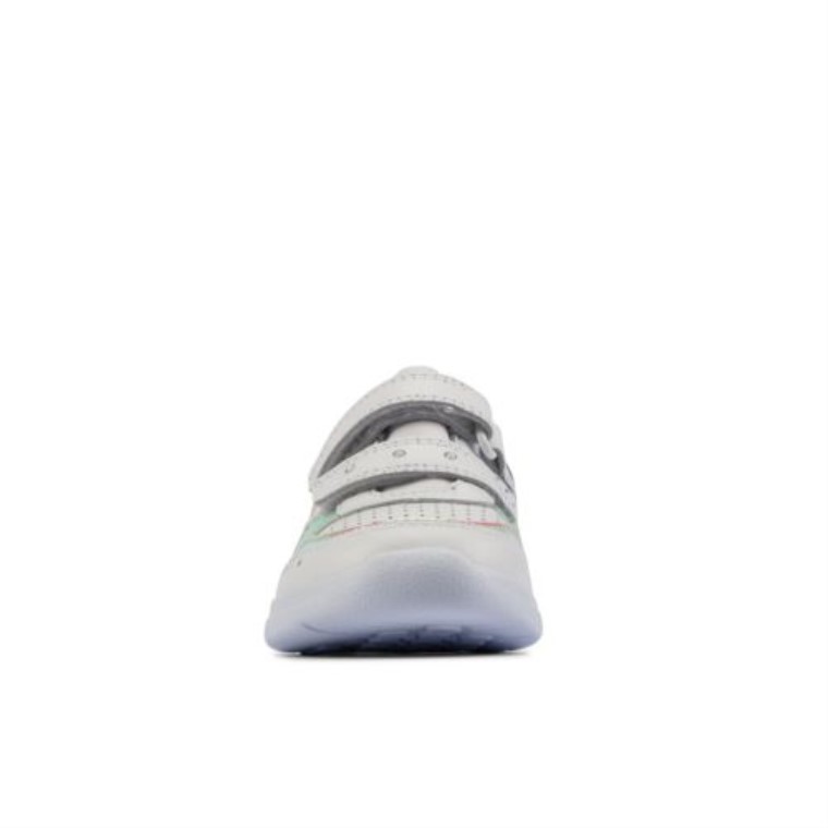 Cuero Blanco Clarks Ath Shell Fst G Ajuste