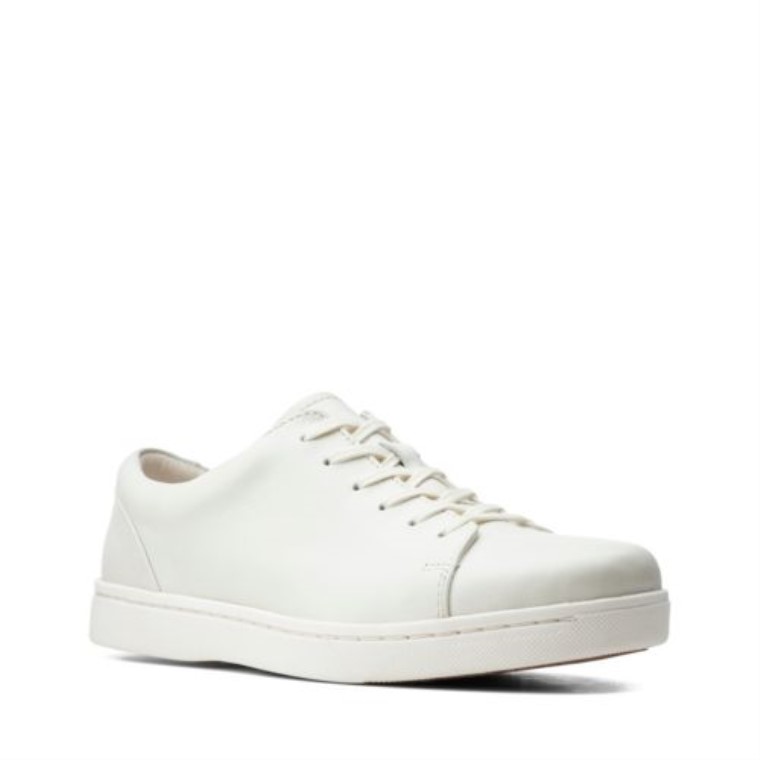 Cuero Blanco Clarks Kitna Lo