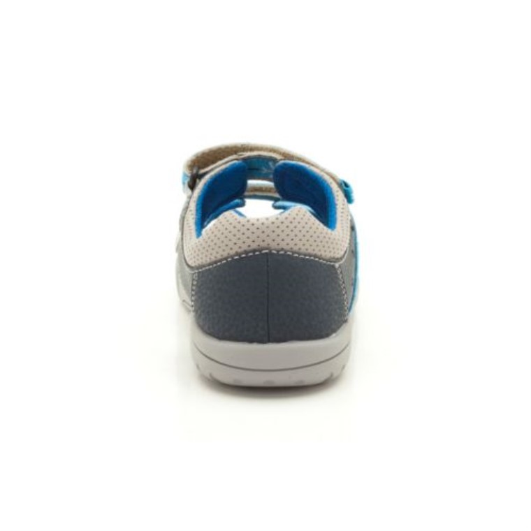 Wing Bay Pre G Fit Clarks Cuero Azul Marino