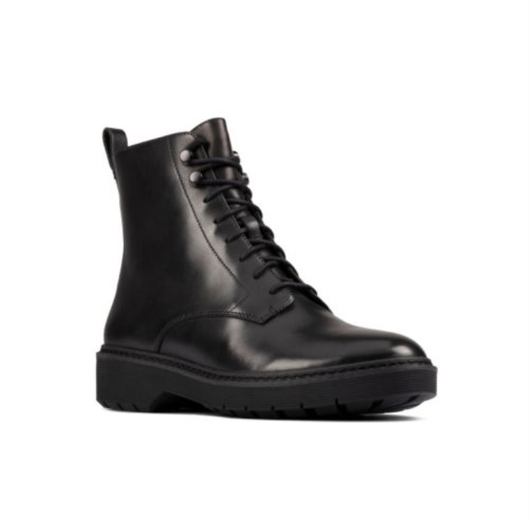 Witcombe Hola 2 Clarks Cuero Negro