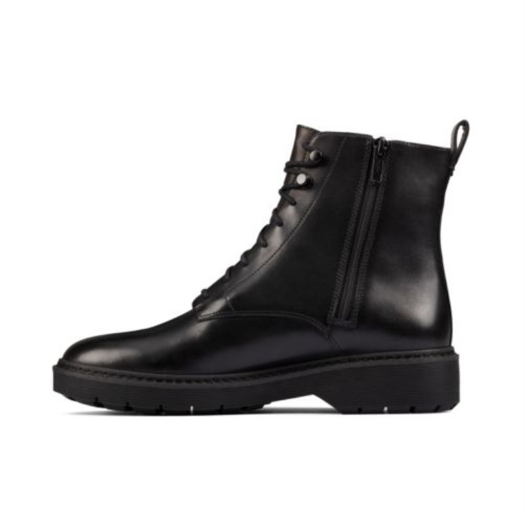 Witcombe Hola 2 Clarks Cuero Negro
